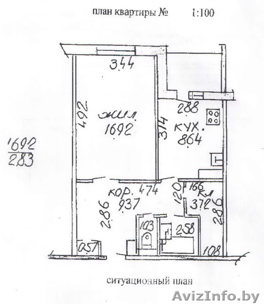 Продам 1 ком. квартиру, 6 микрорайон. - Изображение #1, Объявление #433461