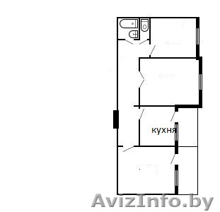 продам 3-х комнатную  ул. Горького - Изображение #1, Объявление #331517