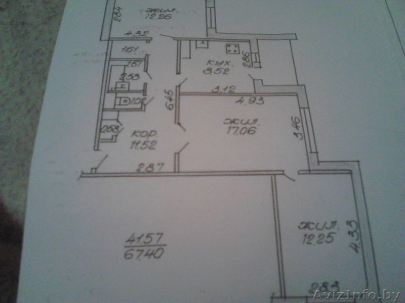 Продам 3-х комнатную квартиру на 6-м - Изображение #1, Объявление #1080016