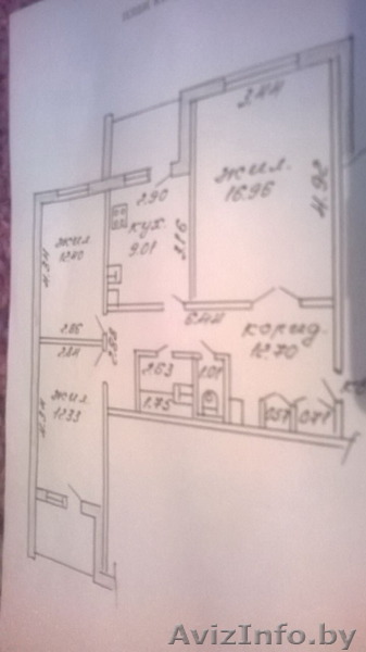 Продам 3-ю квартиру в районе «Короны» - Изображение #1, Объявление #1197886