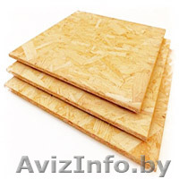 Плиты ОСП-3 влагостойкие для строительства и отделки. Размер плиты 1,250Х2,500  - Изображение #1, Объявление #1442641