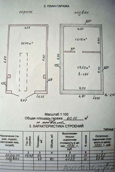 Гараж в ГСК - 12 (авиагородок) в г. Бобруйск - Изображение #1, Объявление #1527620