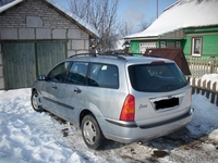 Ford Focus, 2004 г. выпуска, универсал,серебристый металик,160 тыс пробега,1.8TD - Изображение #3, Объявление #550906