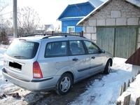 Ford Focus, 2004 г. выпуска, универсал,серебристый металик,160 тыс пробега,1.8TD - Изображение #4, Объявление #550906