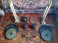 Продам срочно! Комплект железа:штанги ,гантели ,гиря.Недорого!!! - Изображение #1, Объявление #873801