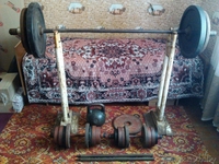 Продам срочно! Комплект железа:штанги ,гантели ,гиря.Недорого!!! - Изображение #2, Объявление #873801