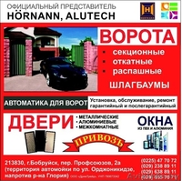 Ворота:откатные ,распошные ,секционные,промышленные высокоскор.Роллетные системы - Изображение #1, Объявление #1091945