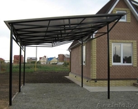 Изготовим беседки, навесы, козырьки, душевые кабинки и многое другое - Изображение #1, Объявление #1262105