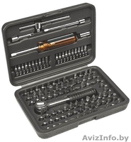Набор насадок и принадлежностей, воротки 101шт, Topex 39D359 - Изображение #2, Объявление #1319449
