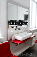 Модуль (с зеркалом и подсветкой), Khroma 1,35м, ящики справа, цвет красный - Изображение #2, Объявление #1513185