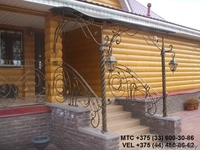 ковка, ворота, ограда, лестница, решетка, козырек, перила, навес, арка, мангал - Изображение #5, Объявление #1426592