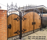 ковка, ворота, ограда, лестница, решетка, козырек, перила, навес, арка, мангал - Изображение #1, Объявление #1426592