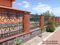 ковка, ворота, ограда, лестница, решетка, козырек, перила, навес, арка, мангал - Изображение #6, Объявление #1426592