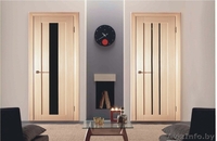 Межкомнатные двери из евро бруса массива и эко шпона под ключ - Изображение #1, Объявление #1543788