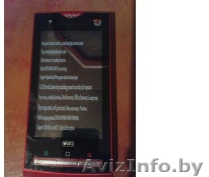 Sony Ericsson x10 на 2 сим с экраном 3,8" Бобруйск, для девушки Красный - Изображение #1, Объявление #465488