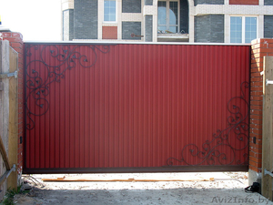 Въездные уличные ворота  