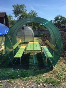 Новые беседки в Могилёве.