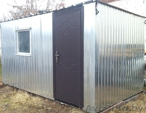 Бытовка металлическая,  утепленная