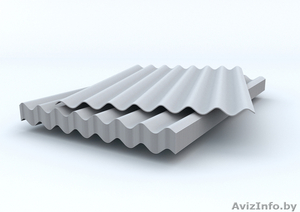 Шифер волновой и плоский. Доставка по РБ