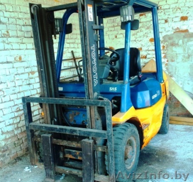 вилочный погрузчик тойота  женео 20 - Изображение #2, Объявление #1168430