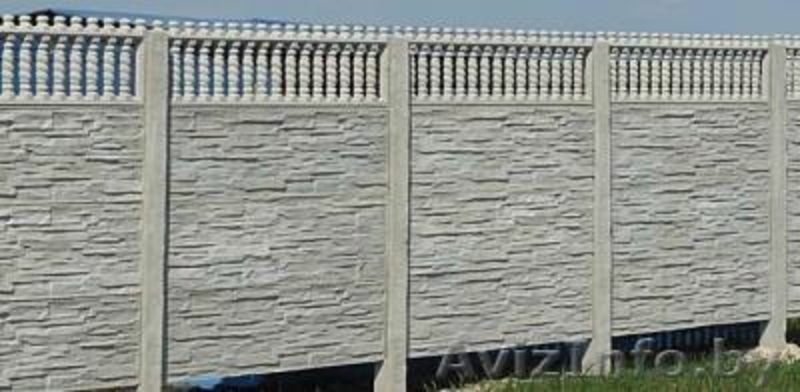 ЗАБОРЫ ИЗ МЕТАЛОПРОФЕЛЯ, ВОРОТА, КАЛИТКИ, КОЛЬЦА КОЛОДЕЗНЫЕ.БЕТОННЫЕ ЗАБОРЫ, - Изображение #8, Объявление #1241148