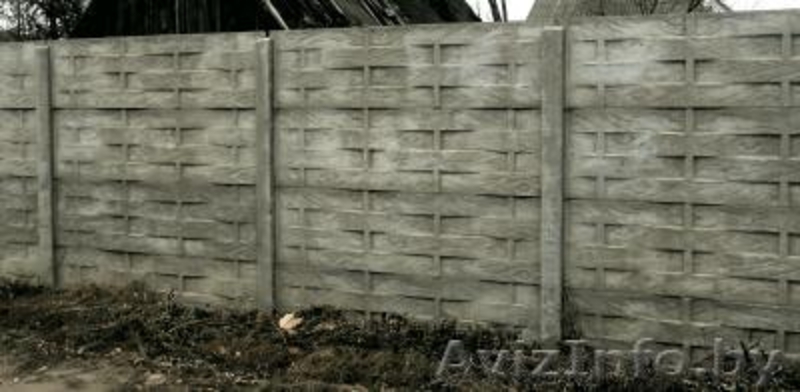 ЗАБОРЫ ИЗ МЕТАЛОПРОФЕЛЯ, ВОРОТА, КАЛИТКИ, КОЛЬЦА КОЛОДЕЗНЫЕ.БЕТОННЫЕ ЗАБОРЫ, - Изображение #6, Объявление #1241148