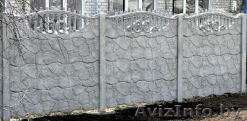 ЗАБОРЫ ИЗ МЕТАЛОПРОФЕЛЯ, ВОРОТА, КАЛИТКИ, КОЛЬЦА КОЛОДЕЗНЫЕ.БЕТОННЫЕ ЗАБОРЫ, - Изображение #4, Объявление #1241148