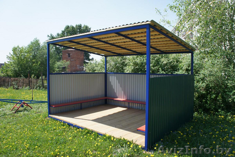 Изготовим беседки, навесы, козырьки, душевые кабинки и многое другое - Изображение #2, Объявление #1262105