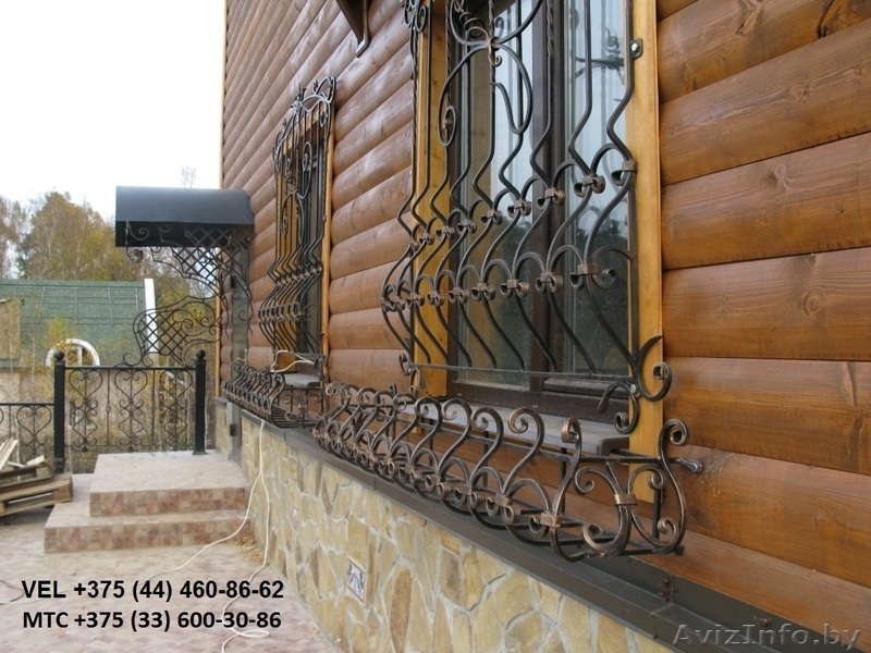 ковка, ворота, ограда, лестница, решетка, козырек, перила, навес, арка, мангал - Изображение #2, Объявление #1426592