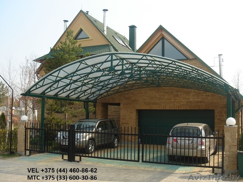 ковка, ворота, ограда, лестница, решетка, козырек, перила, навес, арка, мангал - Изображение #3, Объявление #1426592