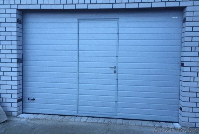 Подъемные ворота с фальшапанелью для низких потолков - Изображение #4, Объявление #1637602
